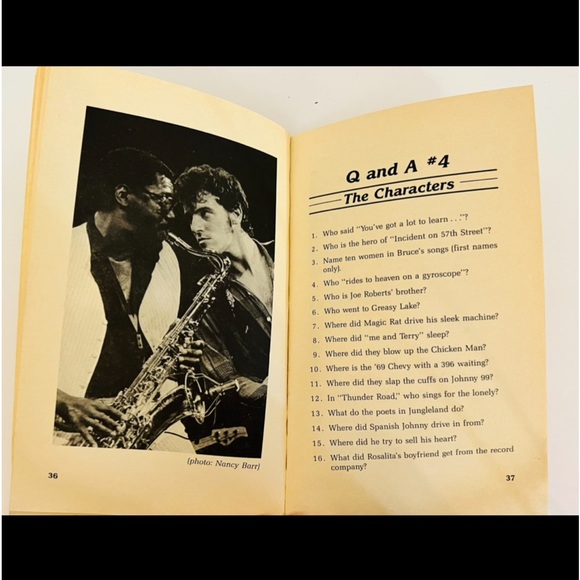 Prove It All Night Bruce Springsteen Trivia Book - Picture 11 of 13
